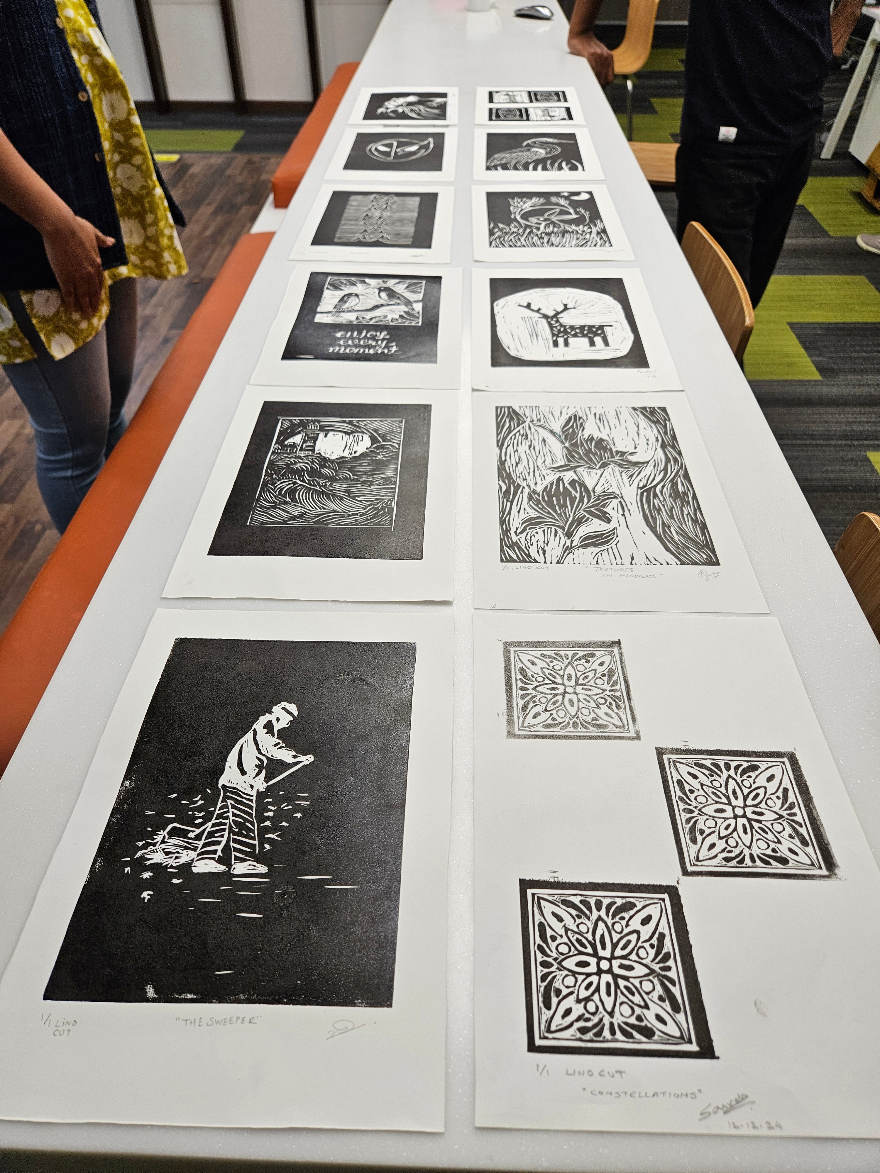 Linocut Printing Workshop