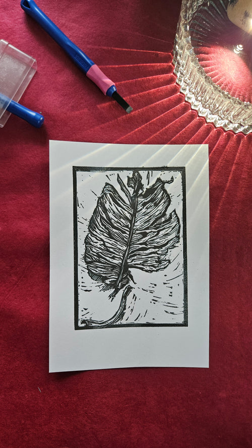 Linocut & Embossing Workshop