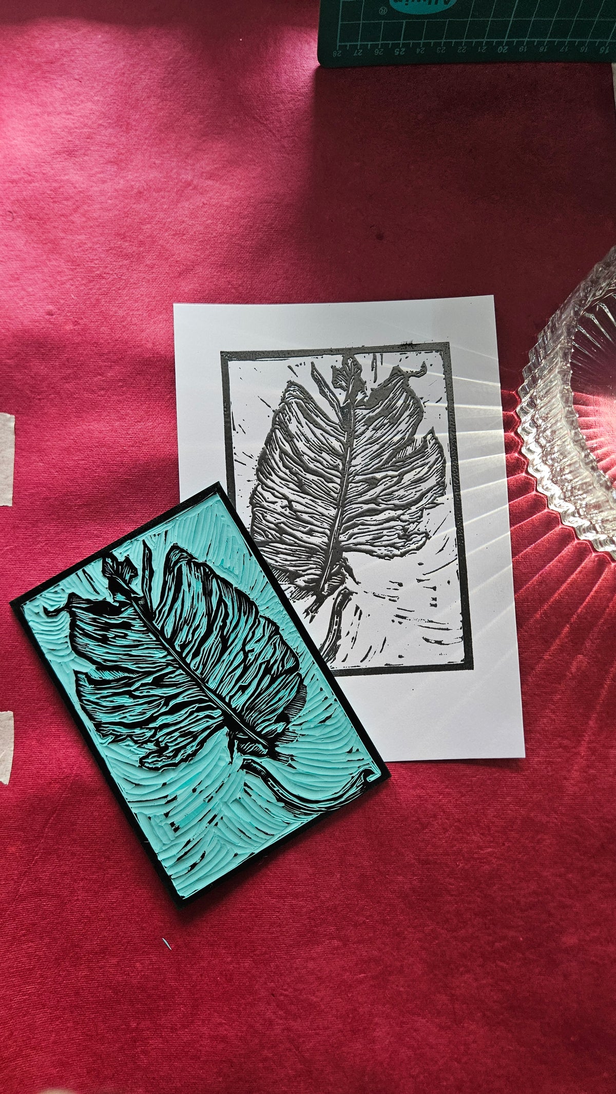 Linocut & Embossing Workshop