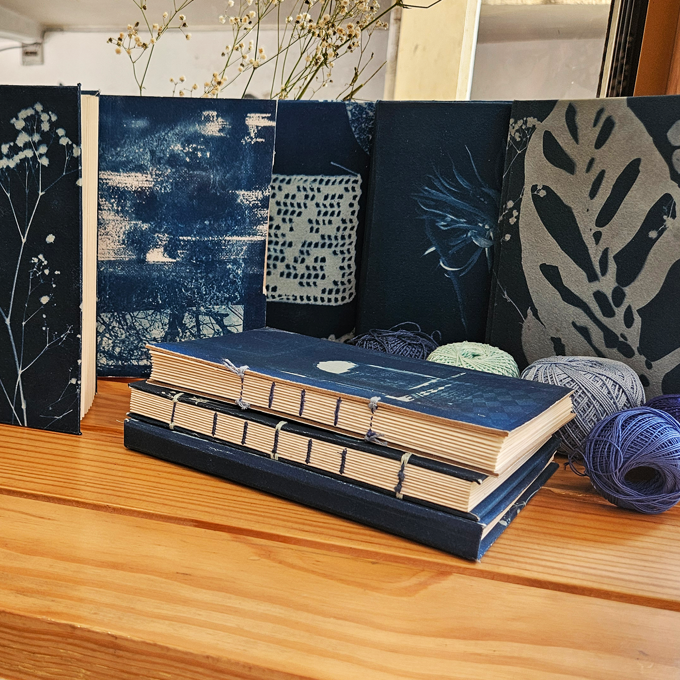 Cyanotype & Bookbinding Workshop
