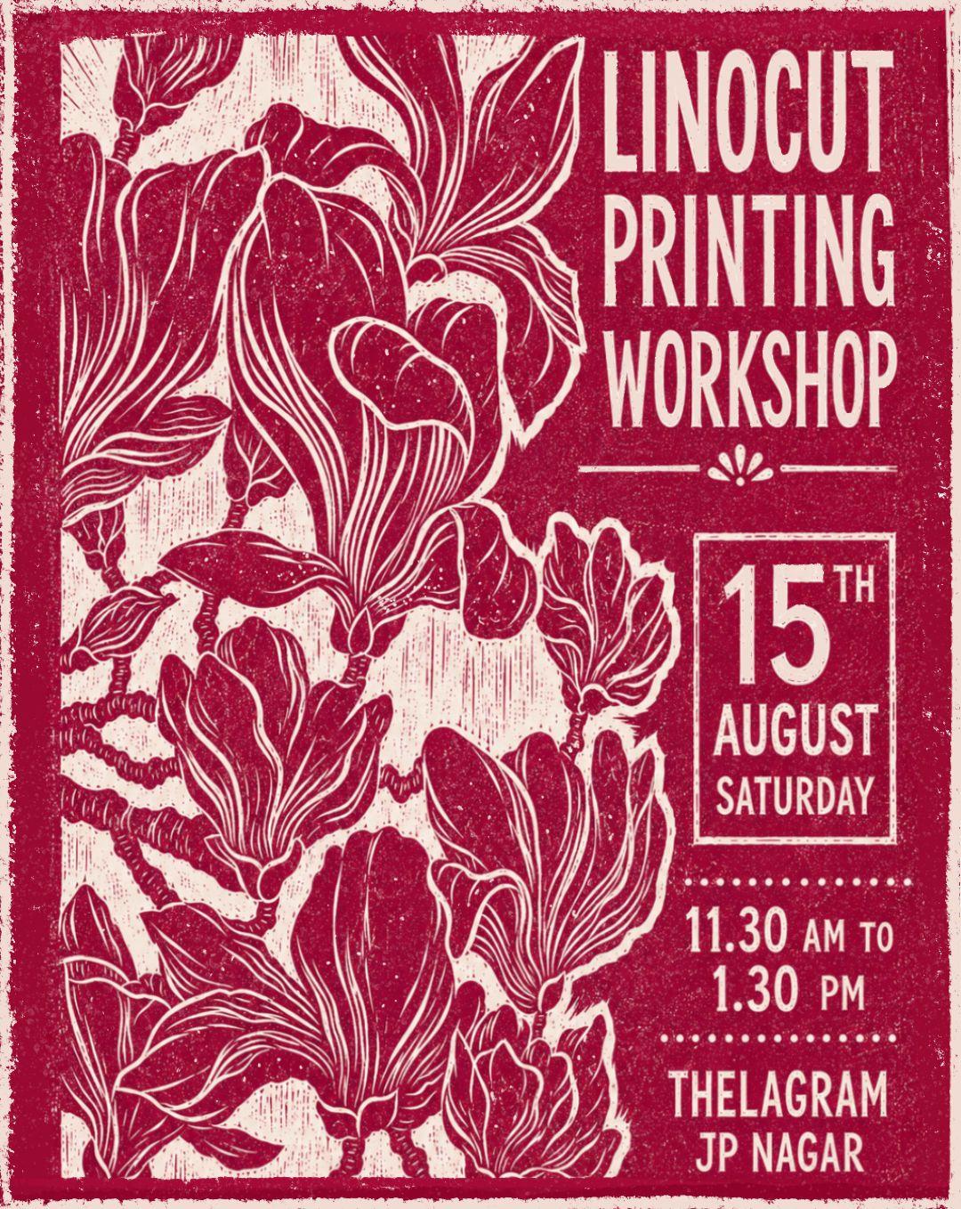 Linocut Printing Workshop