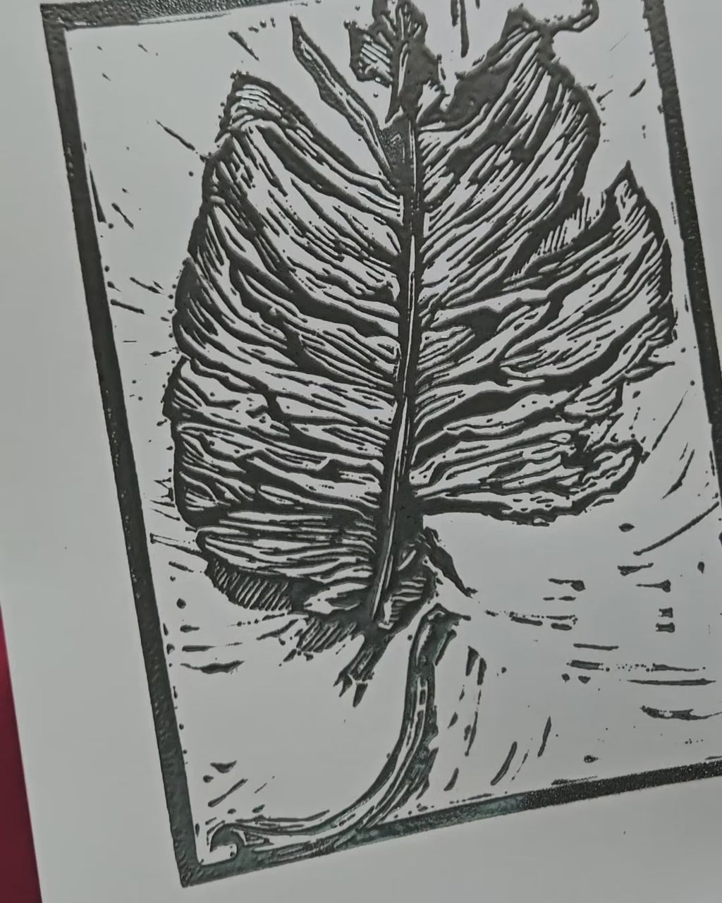 Linocut & Embossing Workshop